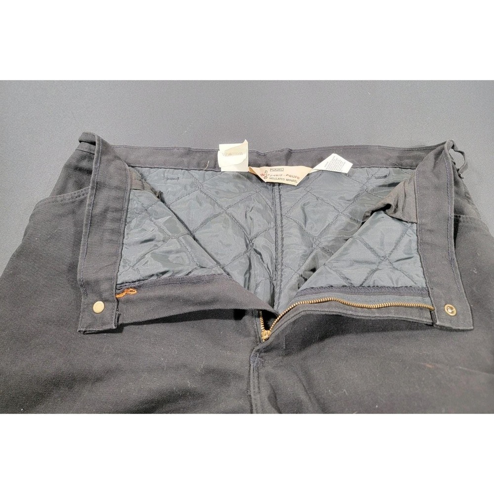 Vintage Walls Blizzard Pruf Pants Men's 40 REG Quilted Insulated Heavy Canvas